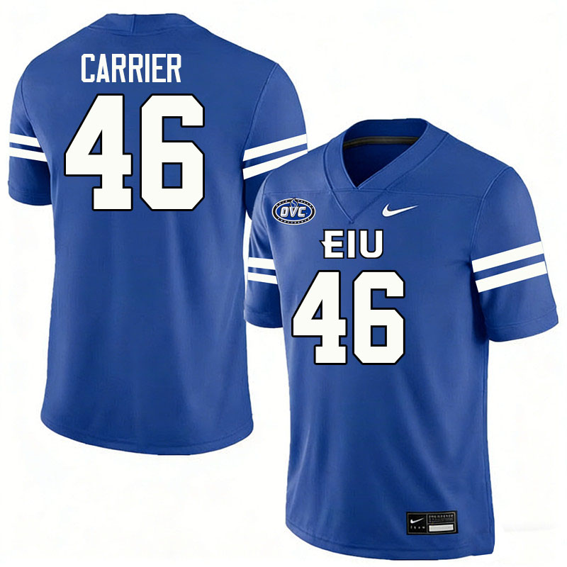 Eastern Illinois Panthers #46 Nico Carrier College Football Jerseys,Uniforms-Blue